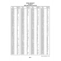 Aviation Part 62336-30 for Piper PA-28-181 Archer Aircraft
