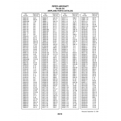 Aviation Part 76-100 for Piper PA-28-181 Archer Aircraft Aviation Part 76-100 for Piper PA-28-181 Archer Aircraft
