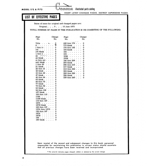 Aviation Part (118Bblank) — Cessna 172 Skyhawk