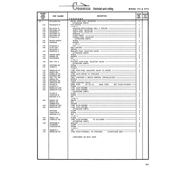 Fuel System (AN816-2D) — Cessna 172 Skyhawk