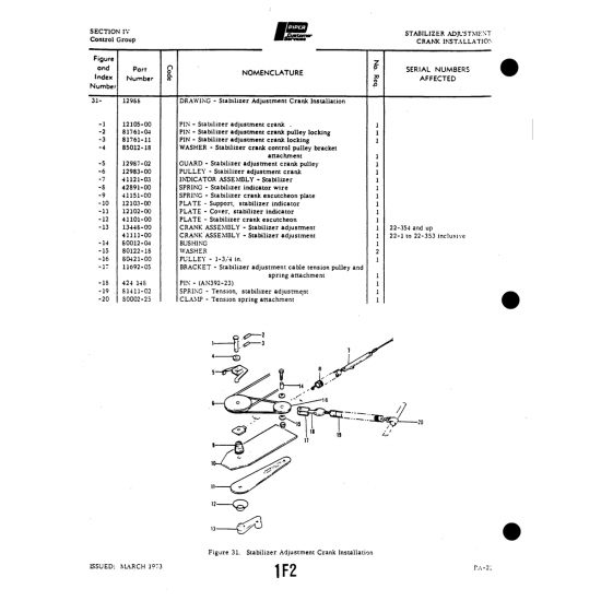 Aviation Part (41111-00) — Piper PA-22 Aviation Part (41111-00) — Piper PA-22