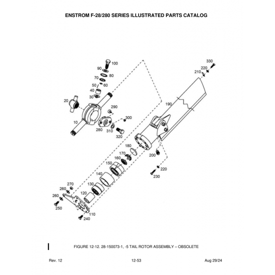 Figure (150073-1) — Enstrom Helicopter Corp The F-28A Figure (150073-1) — Enstrom Helicopter Corp The F-28A