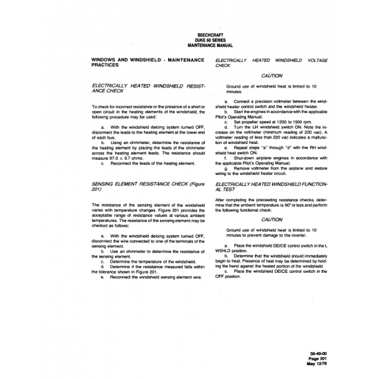 Aviation Part (3tMO40) — Beechcraft 60 Aviation Part (3tMO40) — Beechcraft 60