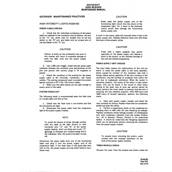 Aviation Part (Page201) — Beechcraft 60