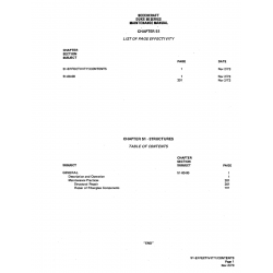 Aviation Part 51-00-00 for Beechcraft 60 Aircraft