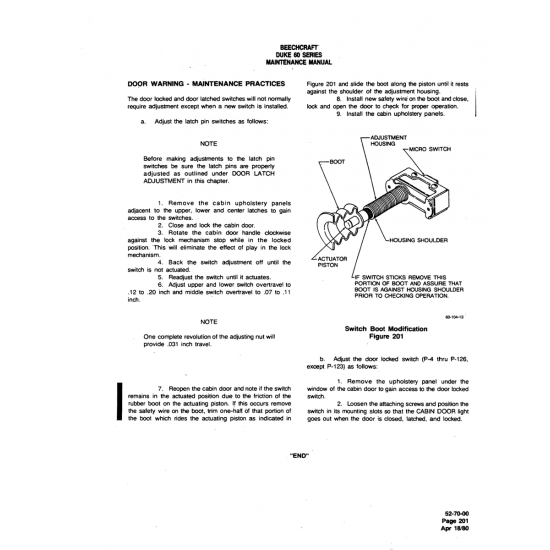 Aviation Part (60-104-13) — Beechcraft 60 Aviation Part (60-104-13) — Beechcraft 60