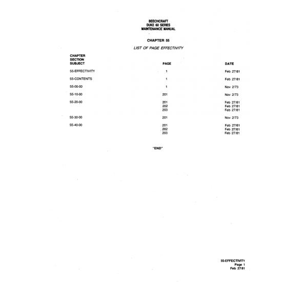 Aviation Part (55-CONTENTS) — Beechcraft 60 Aviation Part (55-CONTENTS) — Beechcraft 60