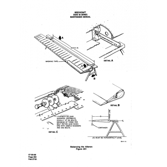 Aviation Part (60-41-1A) — Beechcraft 60 Aviation Part (60-41-1A) — Beechcraft 60