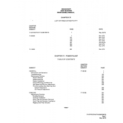 Aviation Part 71-10-00 for Beechcraft 60 Aircraft