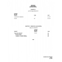 Aviation Part 73-30-00 for Beechcraft 60 Aircraft
