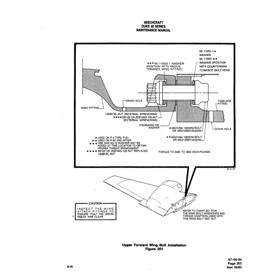 M/Bolt (MS21250-12024) — Beechcraft 60 M/Bolt (MS21250-12024) — Beechcraft 60