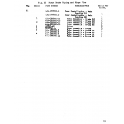 Aviation Part 414-188000-1 for Beechcraft 18A Aircraft