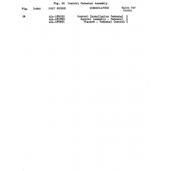 Aviation Part 414-189691 for Beechcraft 18A Aircraft Aviation Part 414-189691 for Beechcraft 18A Aircraft