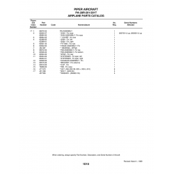 Aviation Part 62002-27 for Piper PA-28 Cherokee Aircraft Aviation Part 62002-27 for Piper PA-28 Cherokee Aircraft