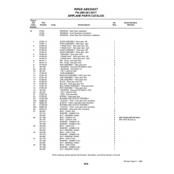 Aviation Part 67358-00 for Piper PA-28 Cherokee Aircraft Aviation Part 67358-00 for Piper PA-28 Cherokee Aircraft