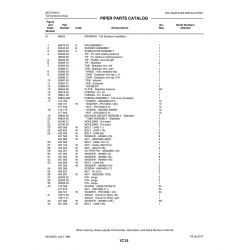 Aviation Part 66822-800 for Piper PA-28-201T Aircraft Aviation Part 66822-800 for Piper PA-28-201T Aircraft
