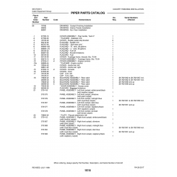 Aviation Part 67785-16 for Piper PA-28-201T Aircraft