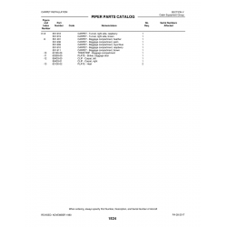 Aviation Part 63293-00 for Piper PA-28-201T Aircraft Aviation Part 63293-00 for Piper PA-28-201T Aircraft