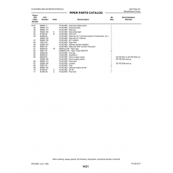 Aviation Part 35841-02 for Piper PA-28-201T Aircraft Aviation Part 35841-02 for Piper PA-28-201T Aircraft