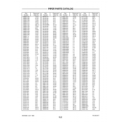 Aviation Part 35749-03v for Piper PA-28-201T Aircraft Aviation Part 35749-03v for Piper PA-28-201T Aircraft