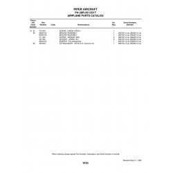 Aviation Part 89324-03 for Piper PA-28 Cherokee Aircraft Aviation Part 89324-03 for Piper PA-28 Cherokee Aircraft