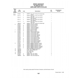 Aviation Part 79236-13 for Piper PA-28 Cherokee Aircraft Aviation Part 79236-13 for Piper PA-28 Cherokee Aircraft