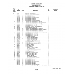 Aviation Part 79335-00 for Piper PA-28 Cherokee Aircraft