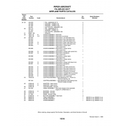 Aviation Part 37902-48 for Piper PA-28 Cherokee Aircraft