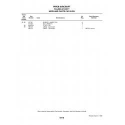 Aviation Part 89309-00 for Piper PA-28 Cherokee Aircraft Aviation Part 89309-00 for Piper PA-28 Cherokee Aircraft