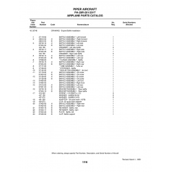 Aviation Part 37126-08 for Piper PA-28 Cherokee Aircraft Aviation Part 37126-08 for Piper PA-28 Cherokee Aircraft