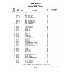Aviation Part 35730-03 for Piper PA-28 Cherokee Aircraft Aviation Part 35730-03 for Piper PA-28 Cherokee Aircraft