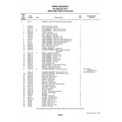 Aviation Part 67391-03 for Piper PA-28 Cherokee Aircraft Aviation Part 67391-03 for Piper PA-28 Cherokee Aircraft