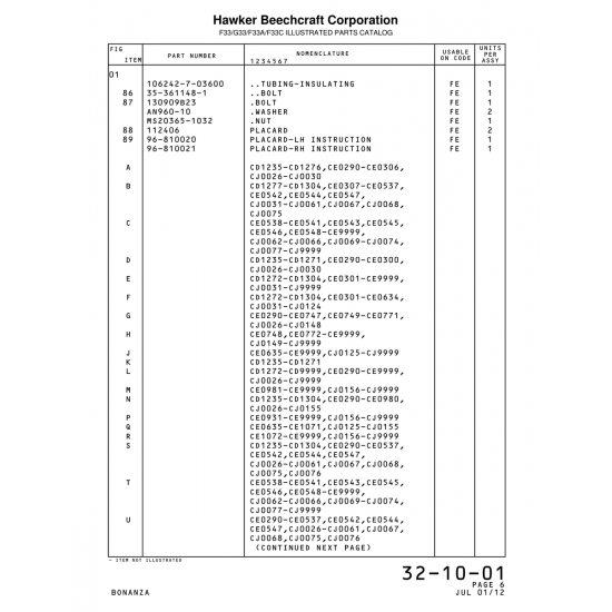 Bolt (361148-1) — Beechcraft Bonanza F33A Bolt (361148-1) — Beechcraft Bonanza F33A
