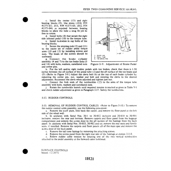 ) as required between bearing (41371) — Piper PA-30 Twin Comanche ) as required between bearing (41371) — Piper PA-30 Twin Comanche