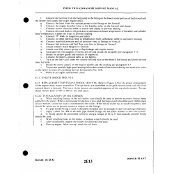 Isstallatio\ Of Oil Cooler 8-22a for Piper PA-30 Twin Comanche Aircraft