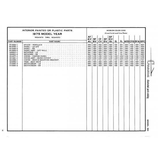 Aviation Part (0715052) — Cessna 182 Skylane