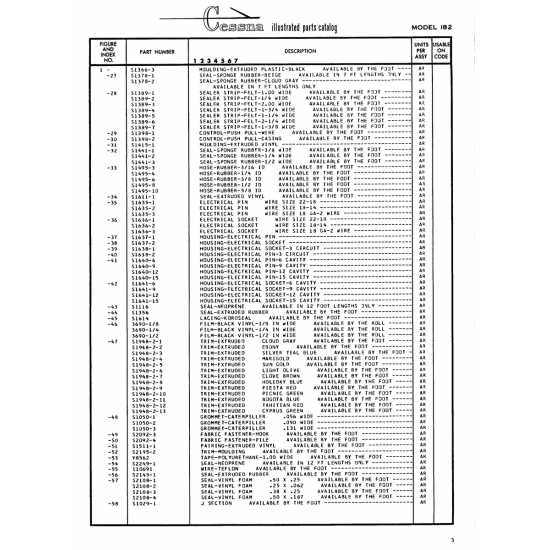 Aviation Part (110691) — Cessna 182 Skylane Aviation Part (110691) — Cessna 182 Skylane