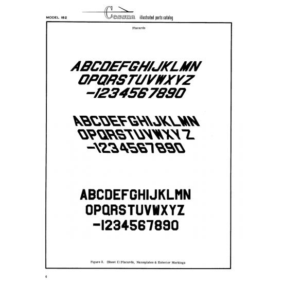 Aviation Part (SIZ9456) — Cessna 182 Skylane Aviation Part (SIZ9456) — Cessna 182 Skylane