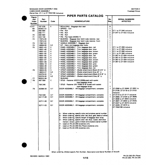 Aviation Part (83302-23) — Johnson Scorpion Too Aviation Part (83302-23) — Johnson Scorpion Too