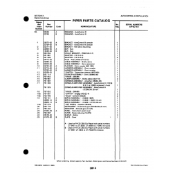 Aviation Part 25960-25 for Johnson Scorpion Too Aircraft Aviation Part 25960-25 for Johnson Scorpion Too Aircraft