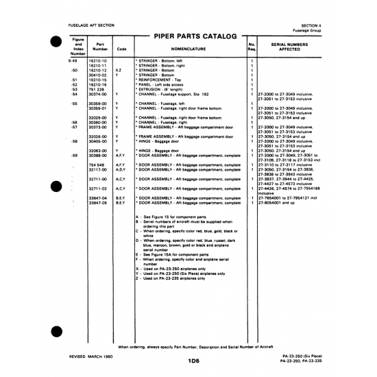 Aviation Part (32029-00) — Johnson Scorpion Too