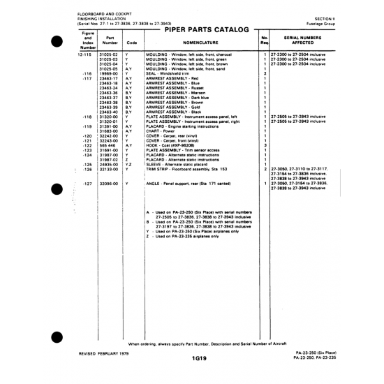 Aviation Part (12-115) — Johnson Scorpion Too