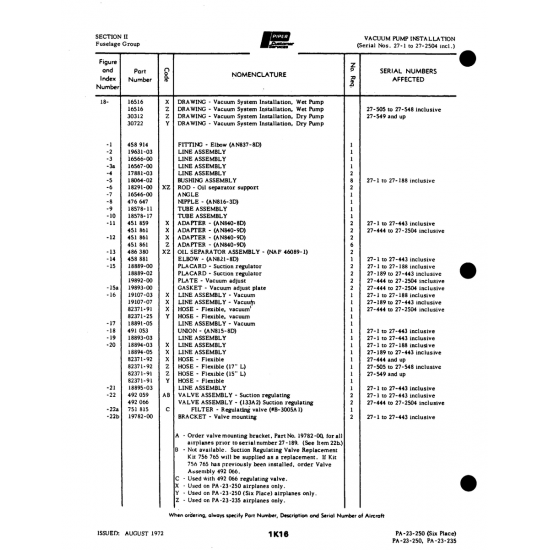 Aviation Part (82371-92) — Johnson Scorpion Too Aviation Part (82371-92) — Johnson Scorpion Too