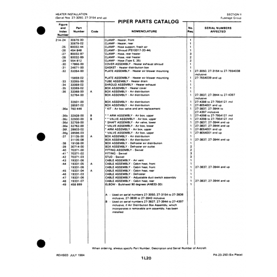 Aviation Part (80032-87) — Johnson Scorpion Too Aviation Part (80032-87) — Johnson Scorpion Too