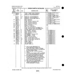 Aviation Part 80005-08 for Johnson Scorpion Too Aircraft