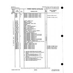 Aviation Part 81102-25 for Johnson Scorpion Too Aircraft Aviation Part 81102-25 for Johnson Scorpion Too Aircraft