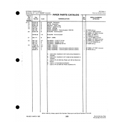 Aviation Part 80009-07 for Johnson Scorpion Too Aircraft Aviation Part 80009-07 for Johnson Scorpion Too Aircraft