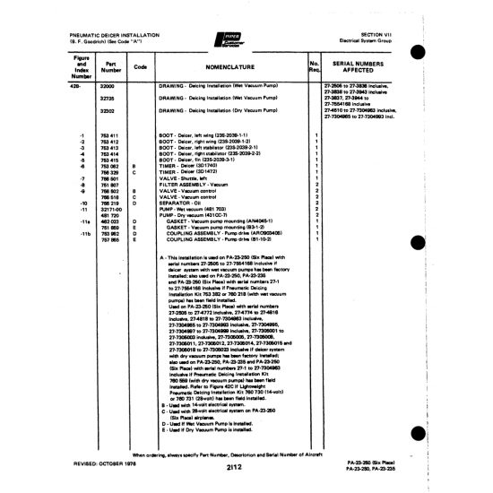 Aviation Part (3217140) — Johnson Scorpion Too Aviation Part (3217140) — Johnson Scorpion Too
