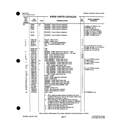 Aviation Part 81262-108 for Johnson Scorpion Too Aircraft