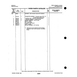 Aviation Part 80529-02 for Johnson Scorpion Too Aircraft